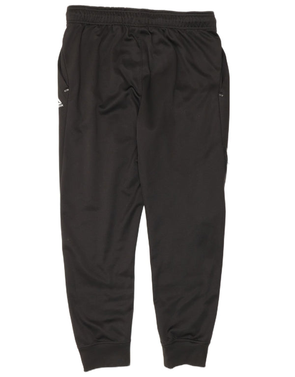 Pantaloni da tuta da uomo Reebok Cargo, pantaloni da jogging, grandi, in poliestere nero
