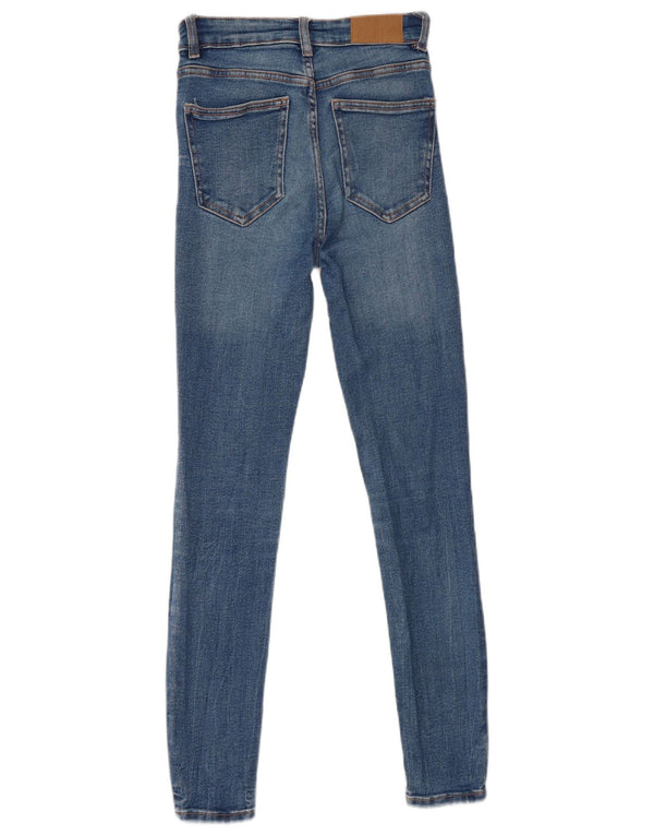 Jeans skinny da donna Zara EU 36 XS W26 L28 Blu