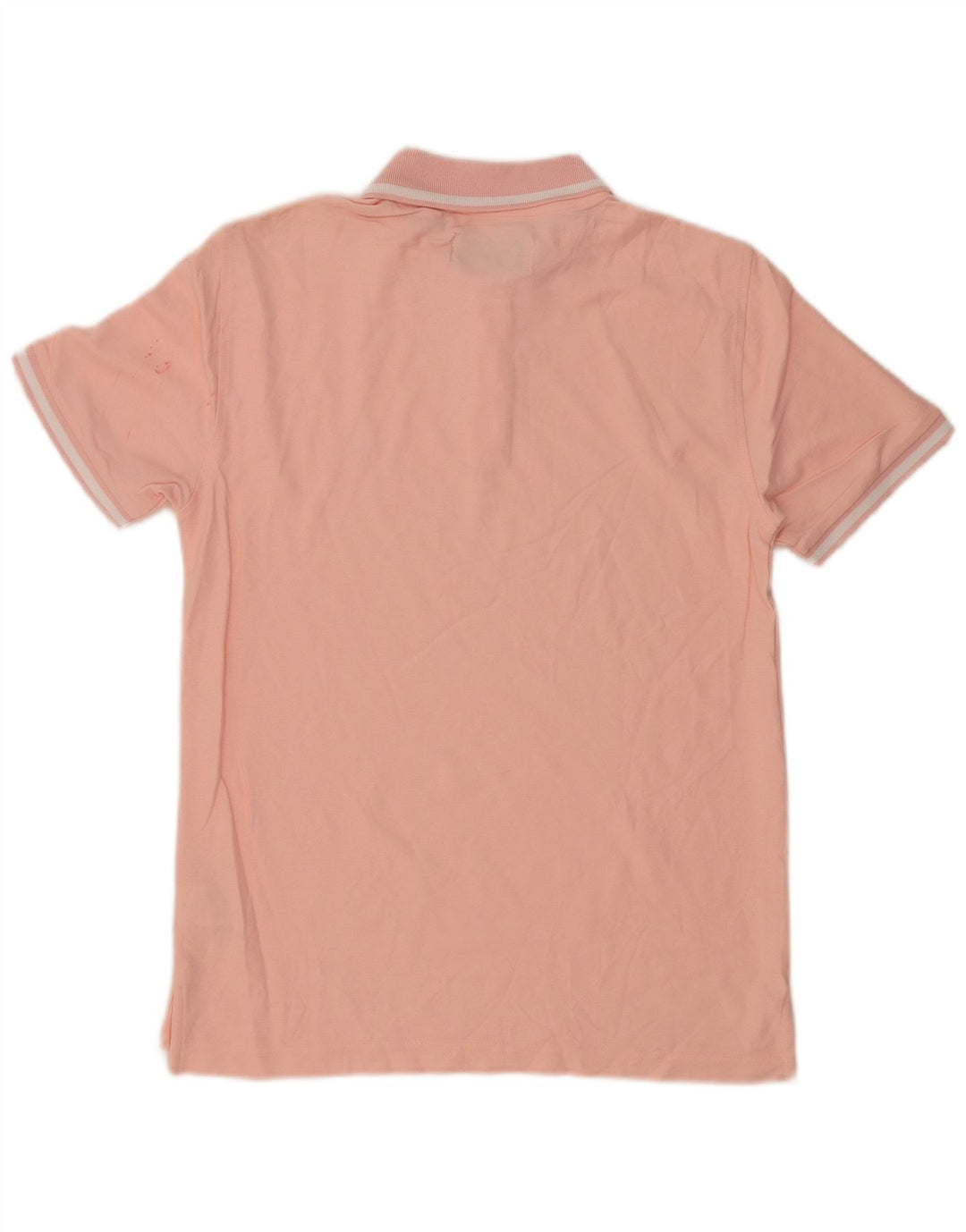 Polo da uomo Pinguino piccola in cotone a righe rosa