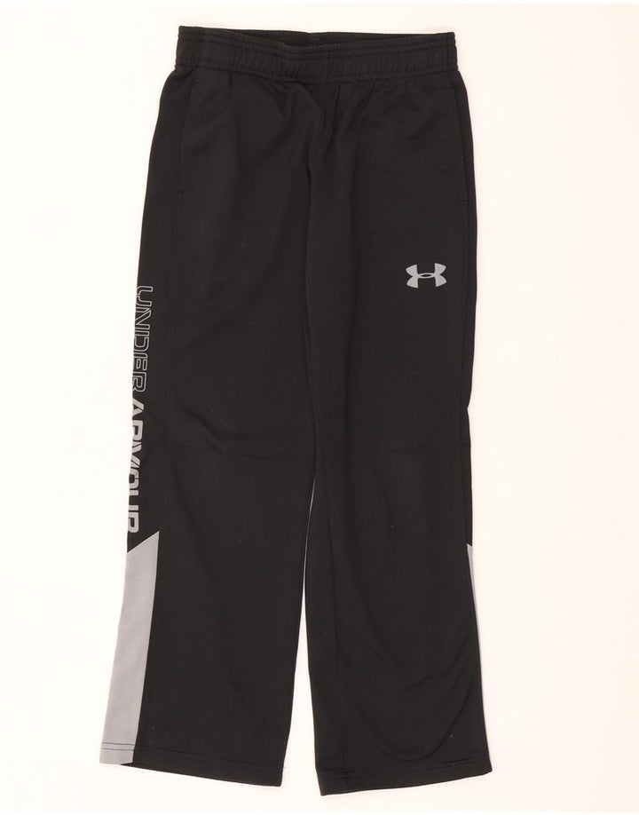Pantaloni della tuta da bambino UNDER ARMOUR 6-7 anni XS W22 L22 Nero