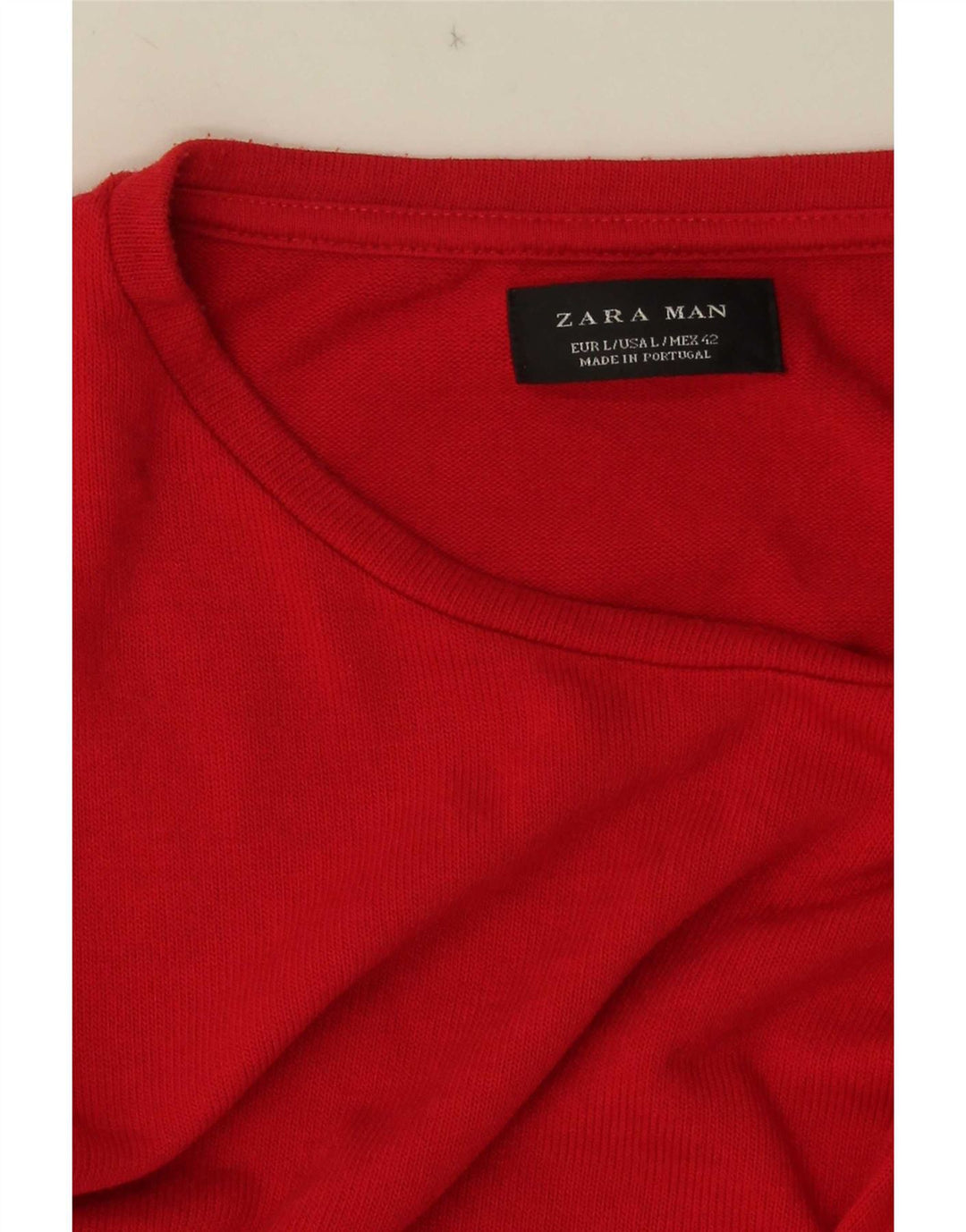 T-shirt Zara da uomo grande rossa