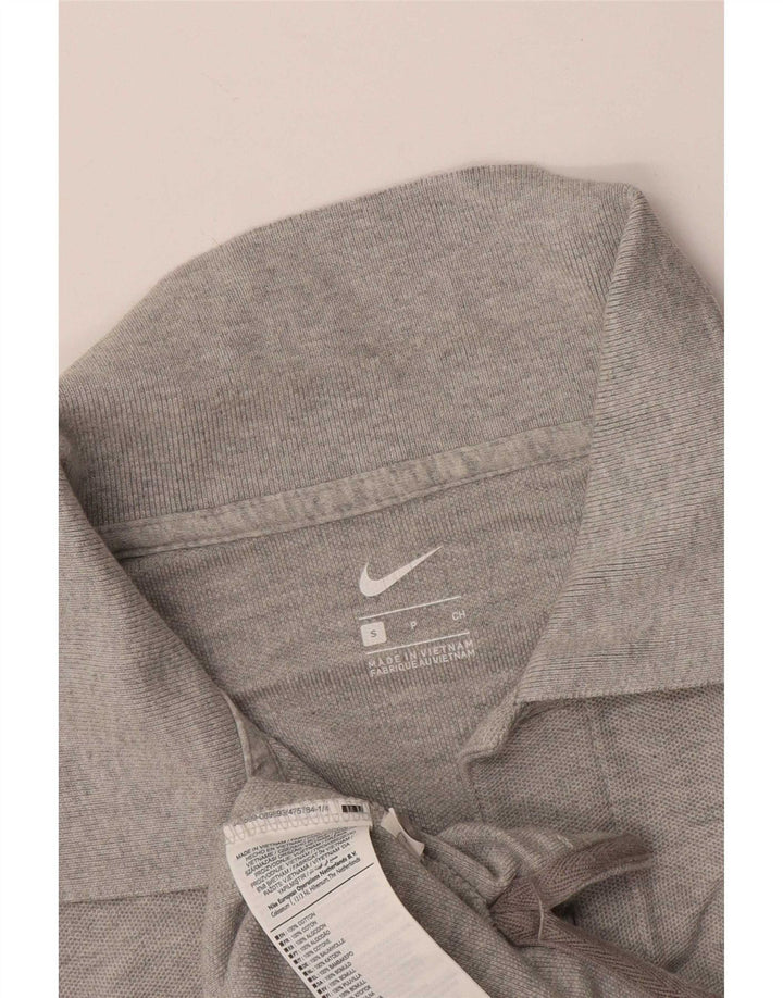 Polo grafica da uomo Nike HELLAS VERONA piccola in cotone grigio