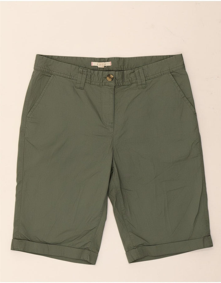 WHITE STUFF Womens Chino Shorts UK 10 Small W32 Khaki Cotton