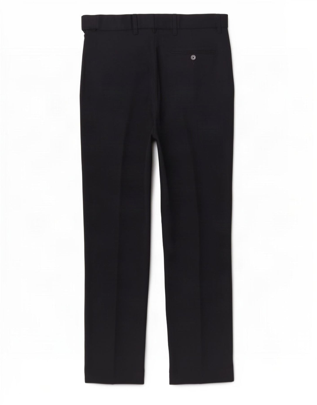 Pantaloni da abito vestibilità regolare Marks & Spencer da uomo W34 L31 poliestere blu navy