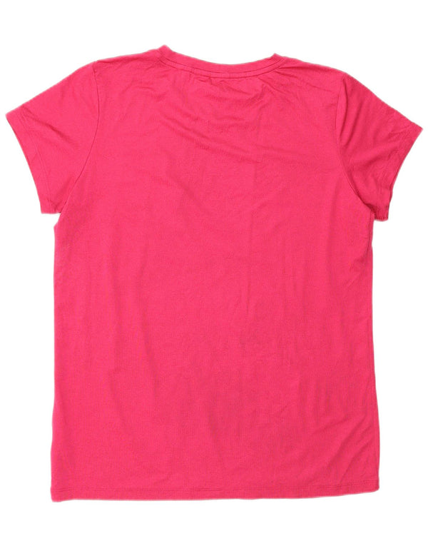 T-shirt Reebok da donna Top UK 14 poliestere rosa medio