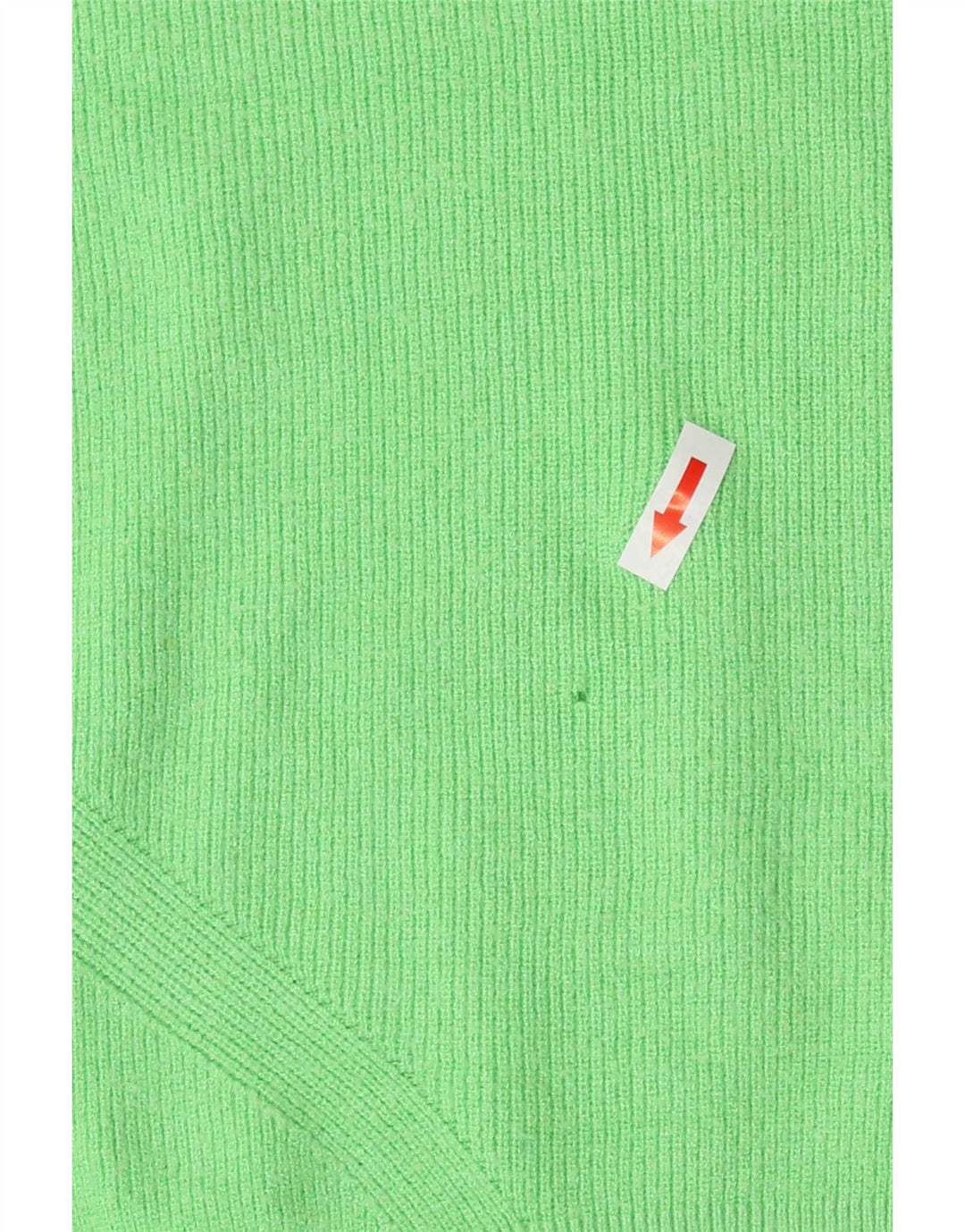Maglione maglione con scollo a V da donna Marks & Spencer UK 16 grande viscosa verde