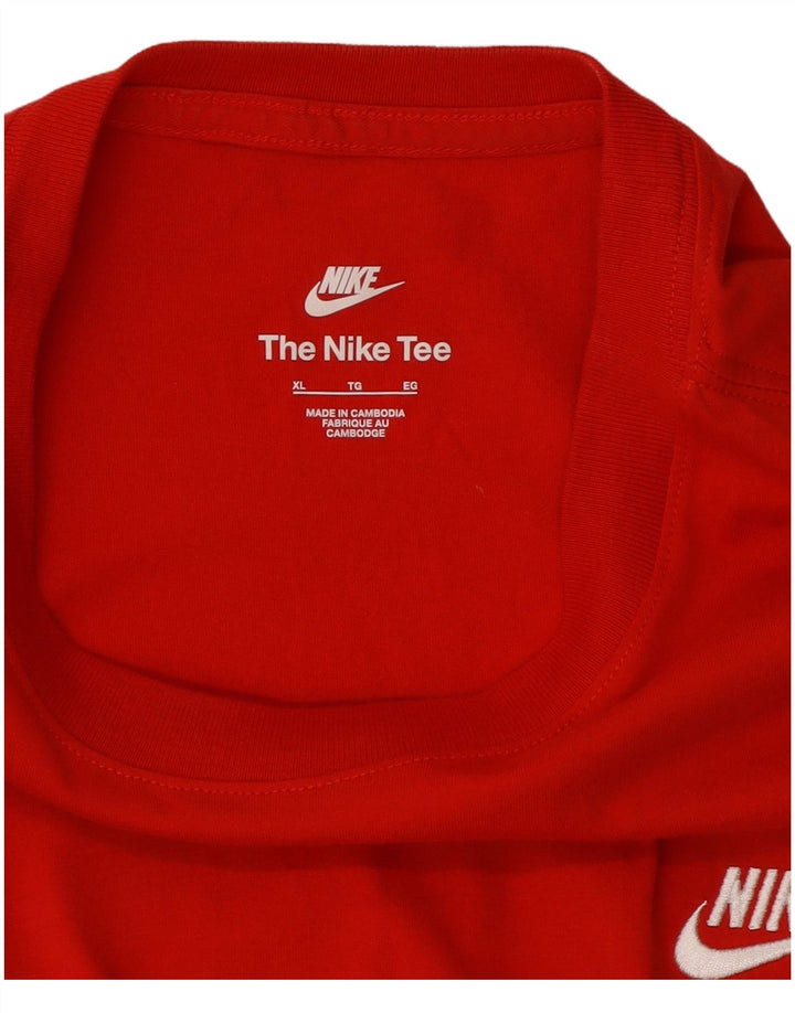 Maglietta Nike da uomo XL rossa