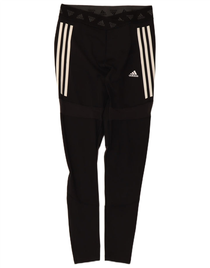 Leggings Adidas da donna UK 16/18 grande poliestere nero