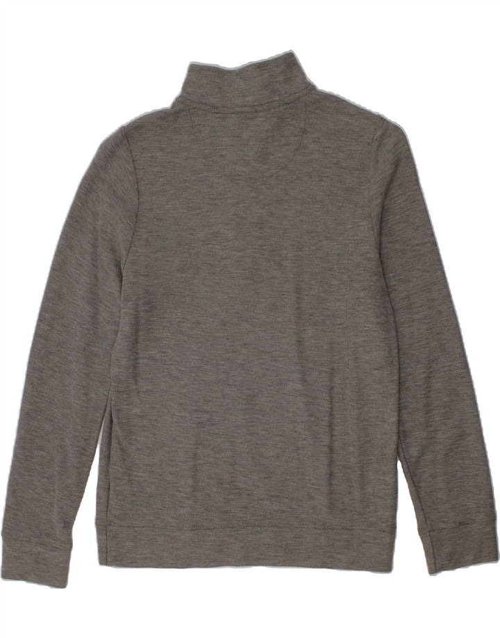 VINEYARD VINES Boys Zip Neck Sweatshirt Jumper 8-9 Years Small  Grey Vintage Vineyard Vines and Second-Hand Vineyard Vines from Messina Hembry 