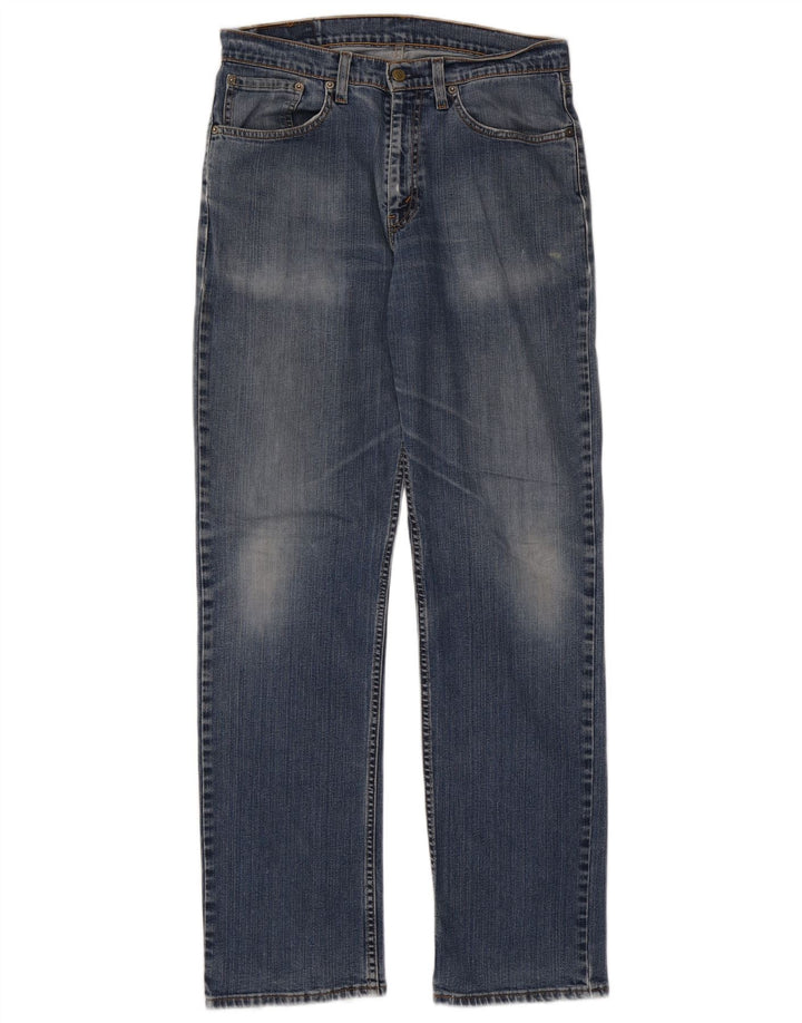 Jeans dritti da uomo Levi's W32 L34 cotone blu