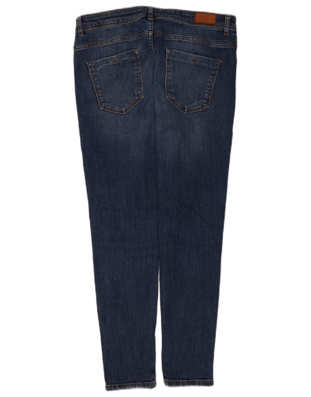 Jeans slim da donna Zara EU 42 Large W32 L28 Blu