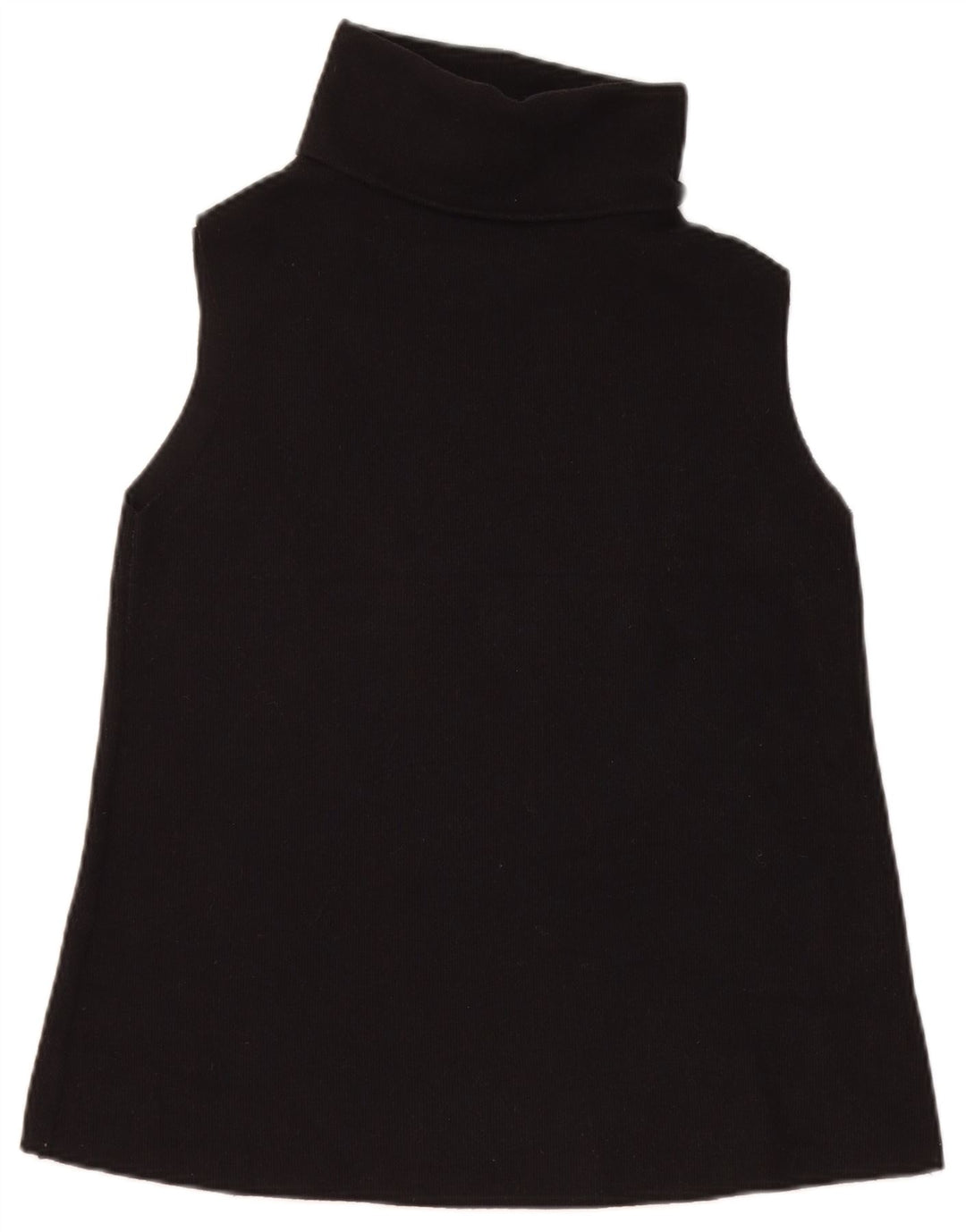 Canotta canotta da donna Zara UK 12 cotone nero medio