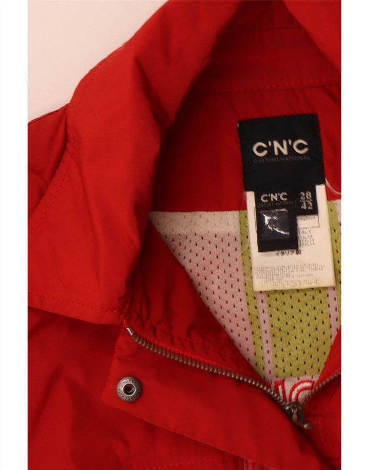 Bomber da donna CNC Costume National IT 42 Medio Rosso Poliestere