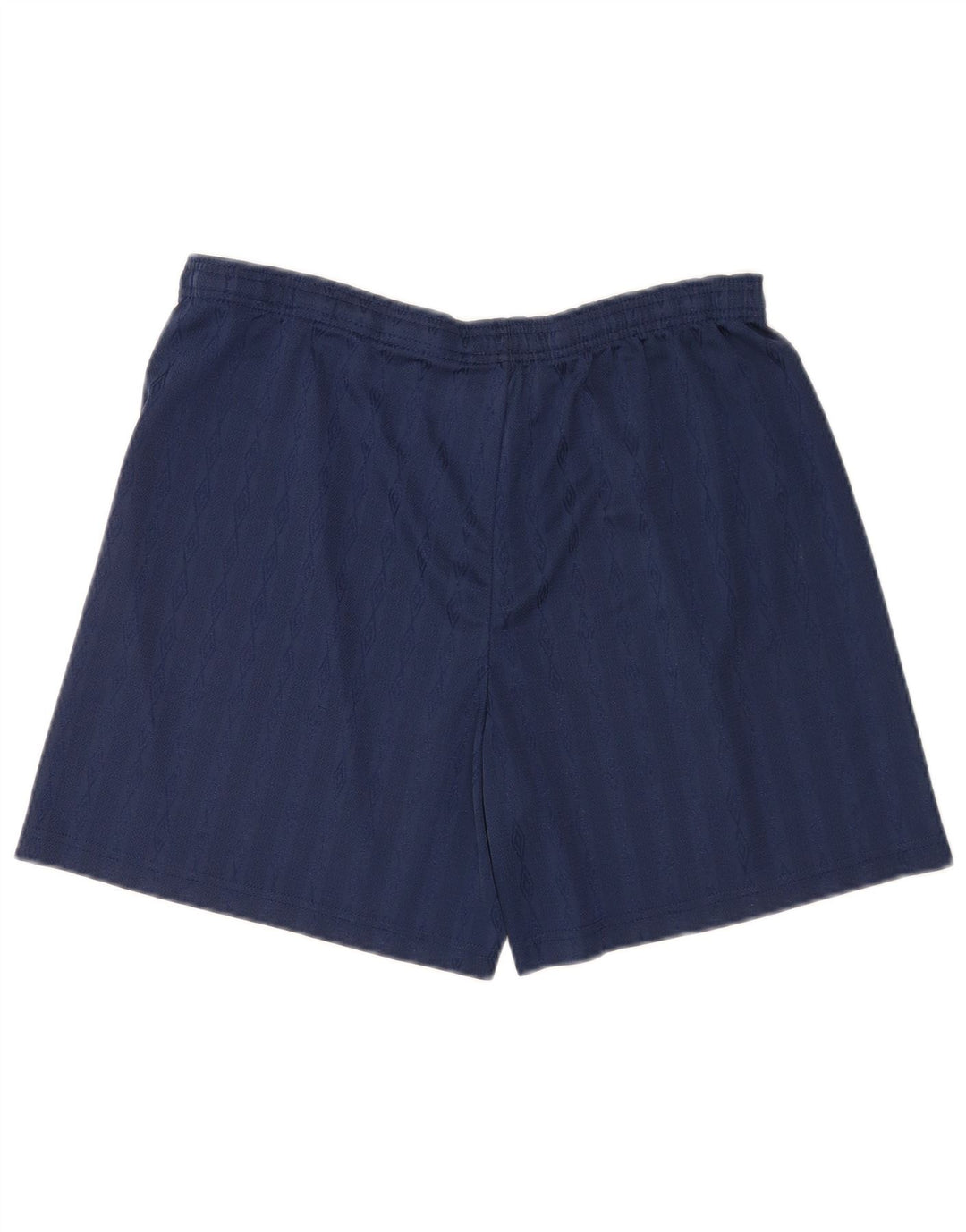 Pantaloncini sportivi grafici da uomo Umbro XL poliestere blu navy