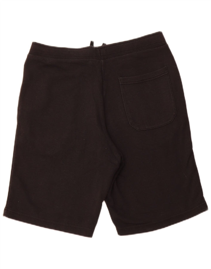 Pantaloncini sportivi grafici da uomo ADIDAS medio cotone nero