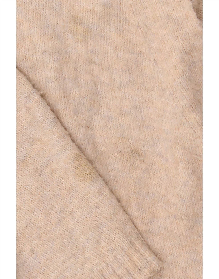 Maglione cardigan lungo da donna Marks & Spencer UK 14 Beige medio