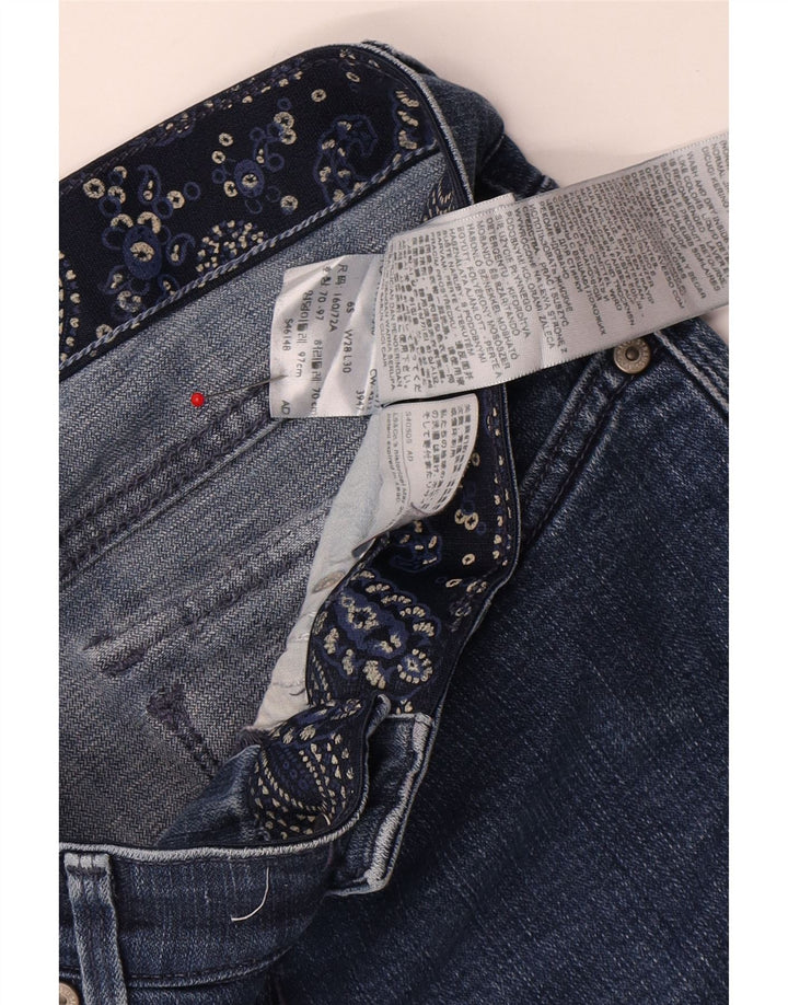 Jeans dritti da donna Levi's US 6 medi W28 L25 cotone blu