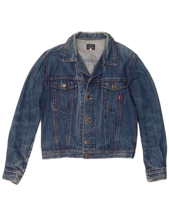 Giacca in denim da donna Carrera UK 16 grande cotone blu