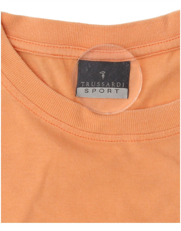 T-shirt uomo TRUSSARDI Top color arancione medio