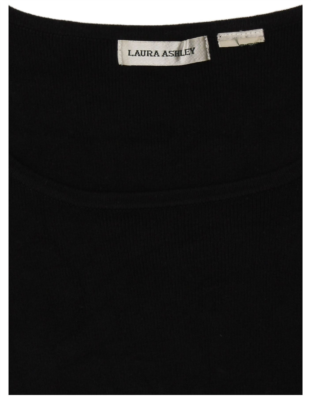 Canottiera da donna Laura Ashley UK 16 grande nera