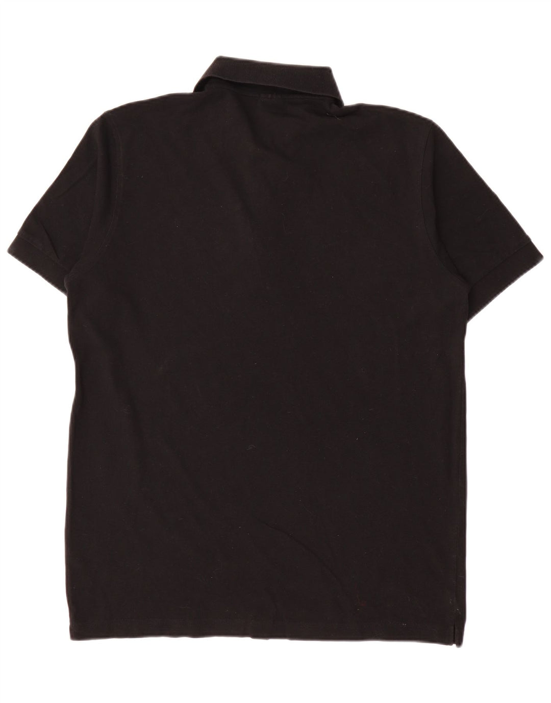 Polo da uomo Hugo Boss in cotone nero medio