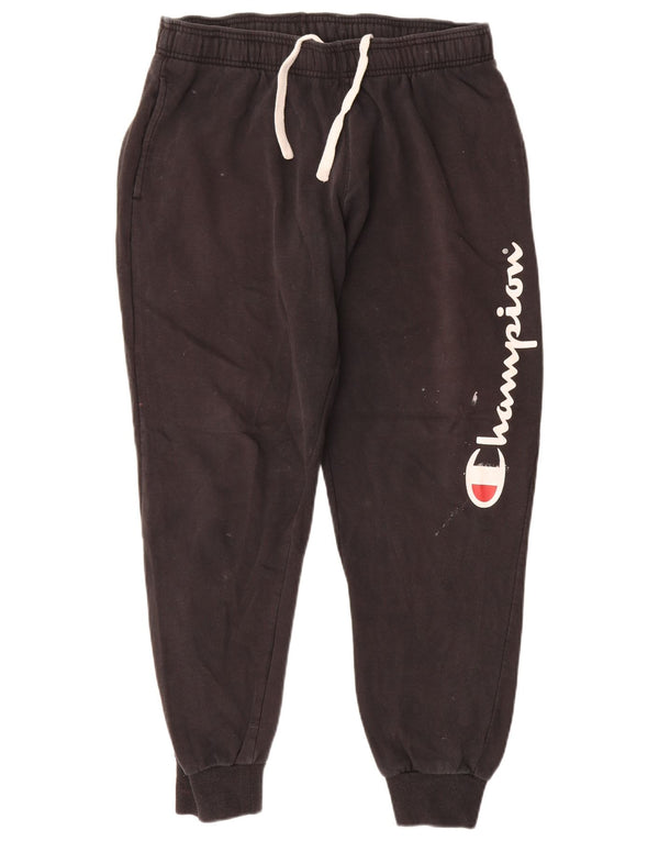 Pantaloni da tuta con grafica da uomo Champion Joggers XL cotone nero