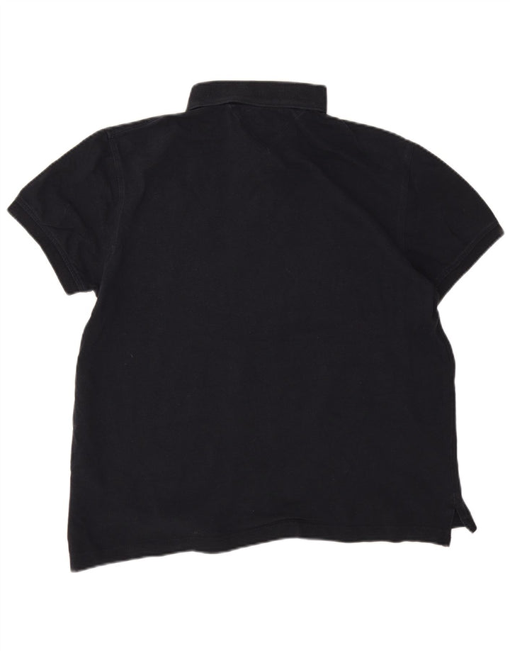 Polo da uomo vestibilità regolare Tommy Hilfiger cotone medio blu navy