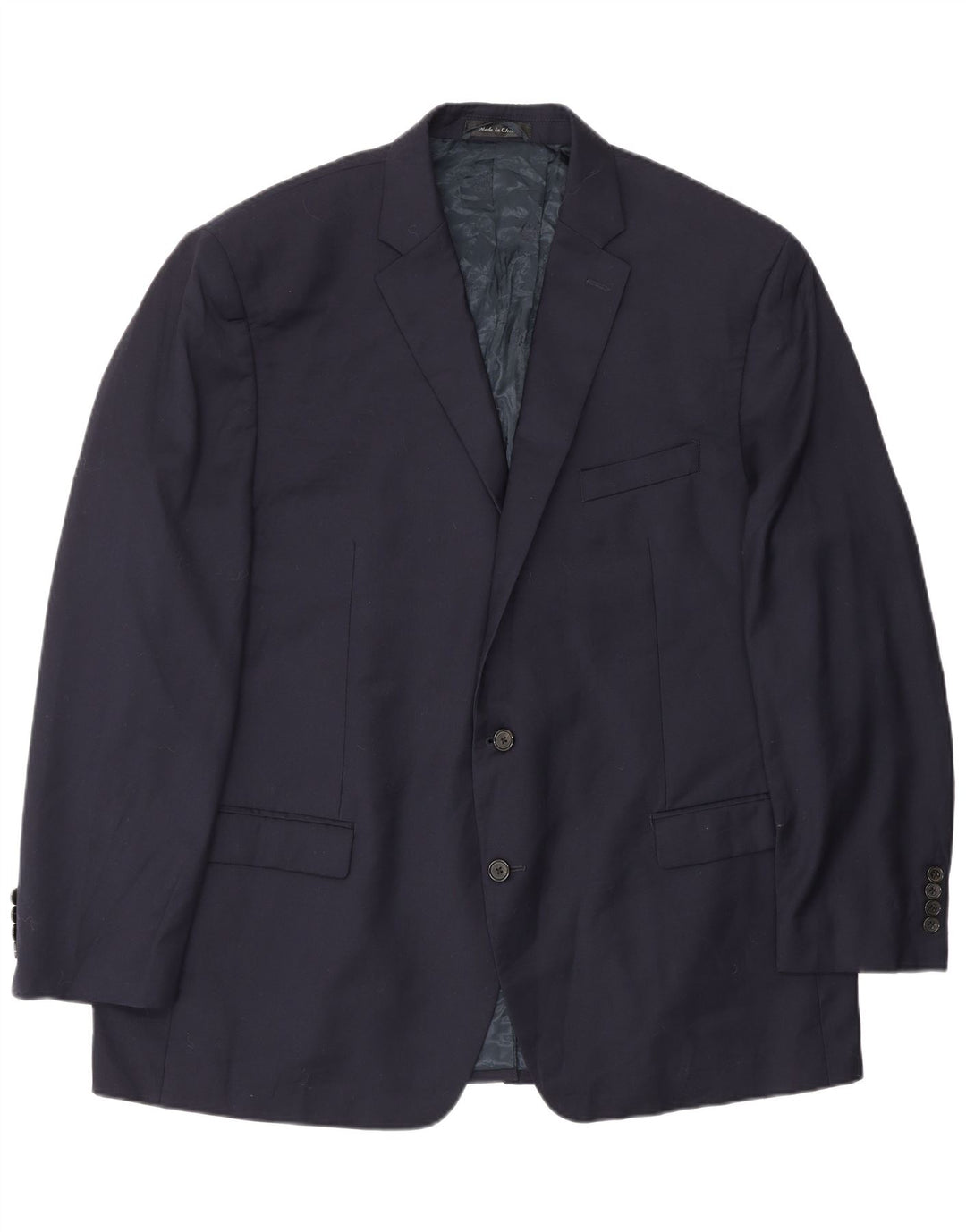 Giacca blazer a 2 bottoni da uomo Ralph Lauren UK 44 2XL Blu navy