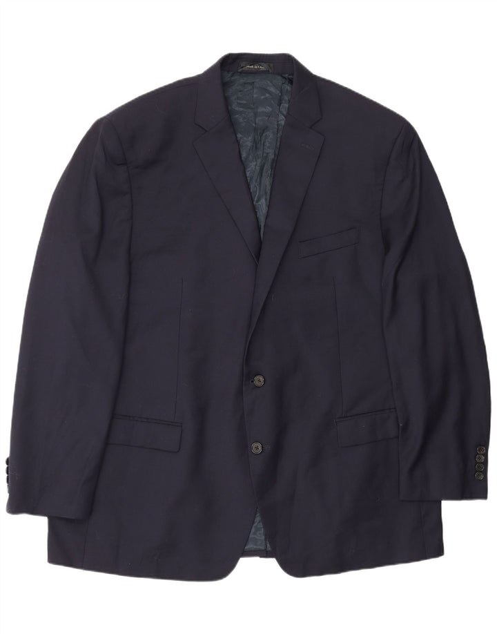 Giacca blazer a 2 bottoni da uomo Ralph Lauren UK 44 2XL Blu navy