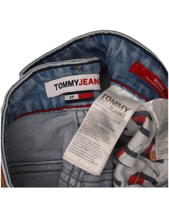 TOMMY HILFIGER Pantaloncini di jeans Ronnie dalla vestibilità comoda W29 Small Blu