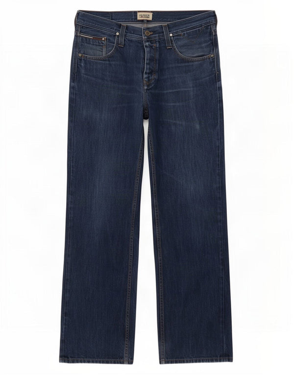 Jeans dritti da uomo Tommy Hilfiger W34 L30 cotone blu