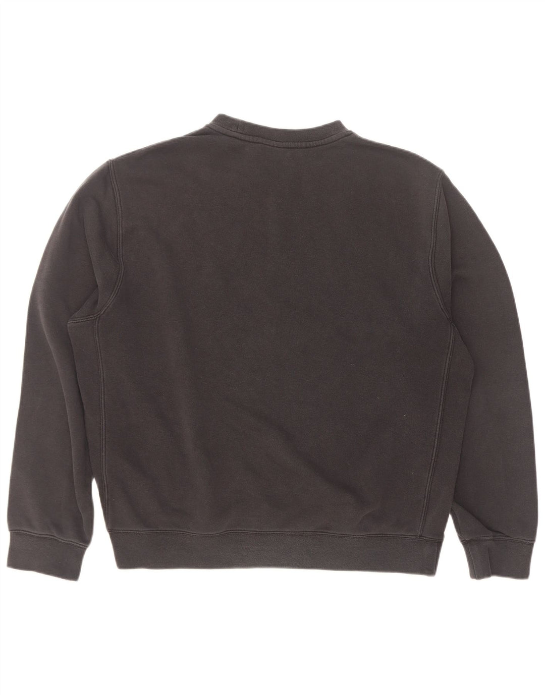 Felpa da uomo Nike Loose Fit, maglione medio, cotone nero