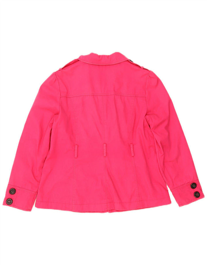 Cappotto da marinaio da donna Marks & Spencer UK 16 grande cotone rosa