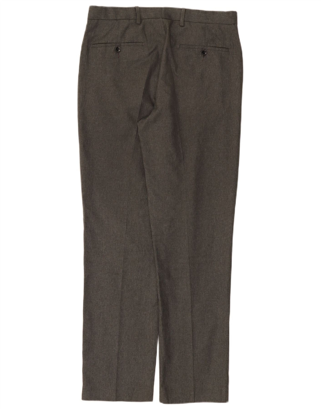 Pantaloni chino dritti vestibilità regolare da uomo Marks & Spencer W32 L31 Grigi