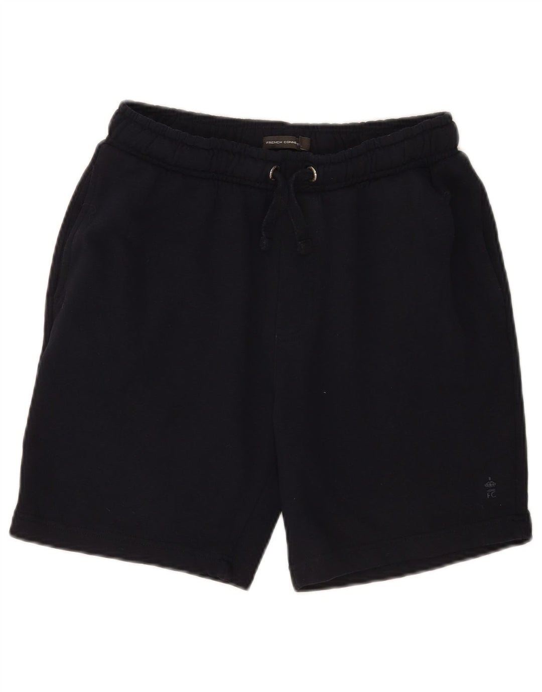 Pantaloncini sportivi da uomo French Connection piccoli in cotone blu navy