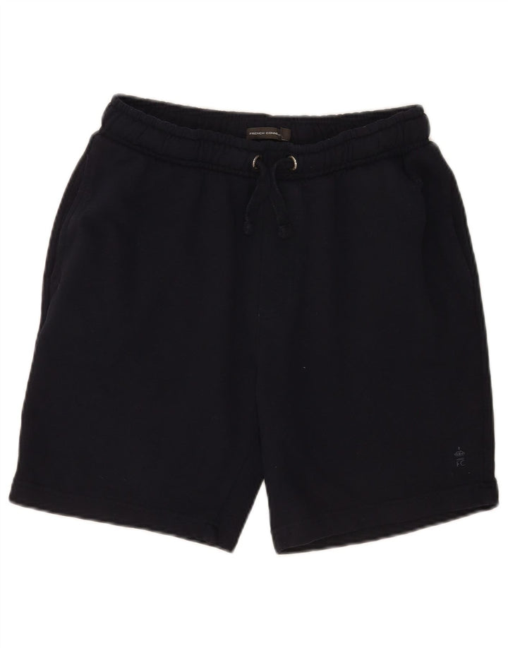 Pantaloncini sportivi da uomo French Connection piccoli in cotone blu navy
