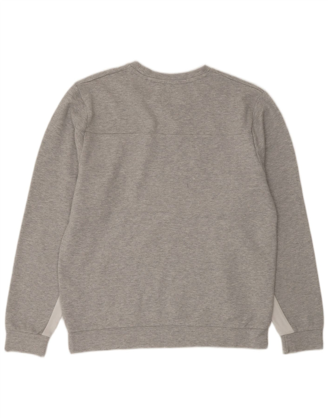 JACK WILLS Womens Graphic Sweatshirt Jumper UK 16 Large Grey Colourblock