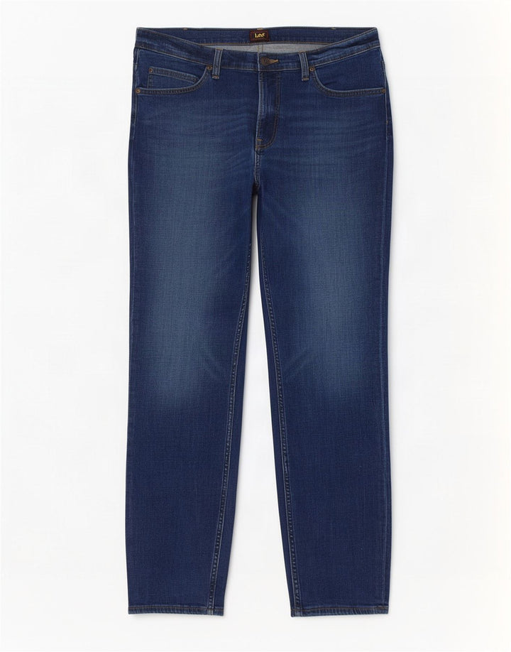 Jeans Lee Rider Slim da uomo W34 L30 in cotone blu