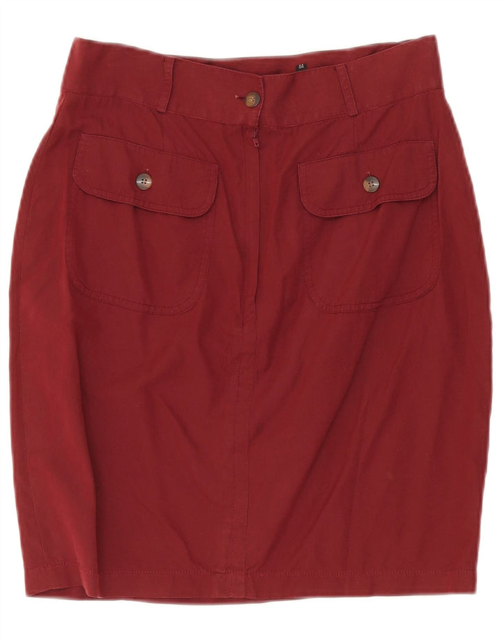 Gonna tubino da donna SUPERIOR IT 44 media W27 cotone bordeaux