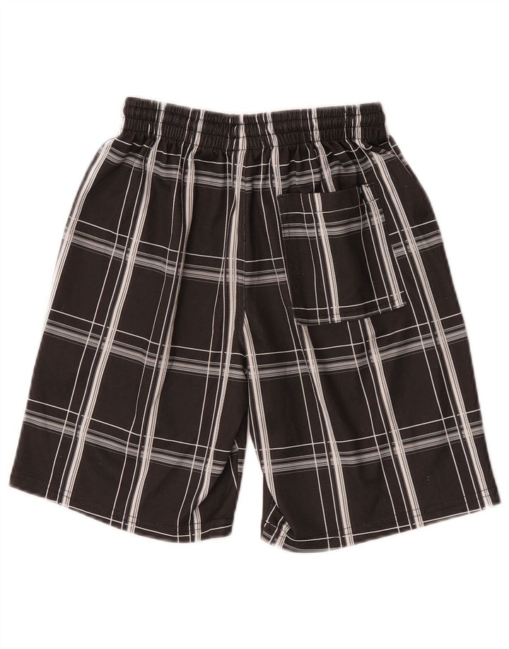 Pantaloncini sportivi Hurley da bambino 8-9 anni in poliestere scozzese grigio piccolo
