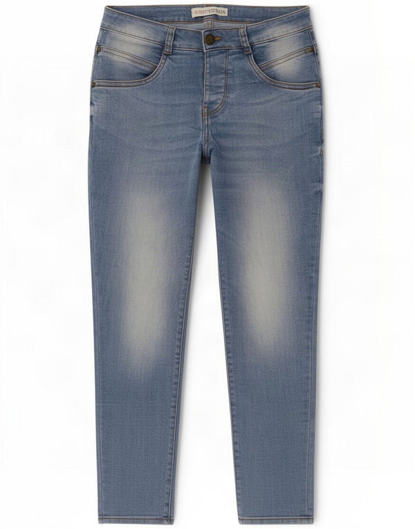 Guess Jeans crop slim da donna W30 L26 Blu
