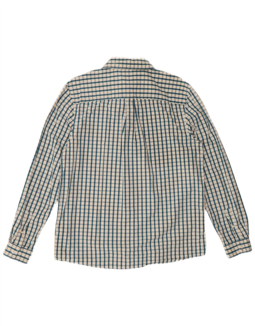 Camicia da uomo Classic Fit di White Stuff in cotone a quadri blu medio