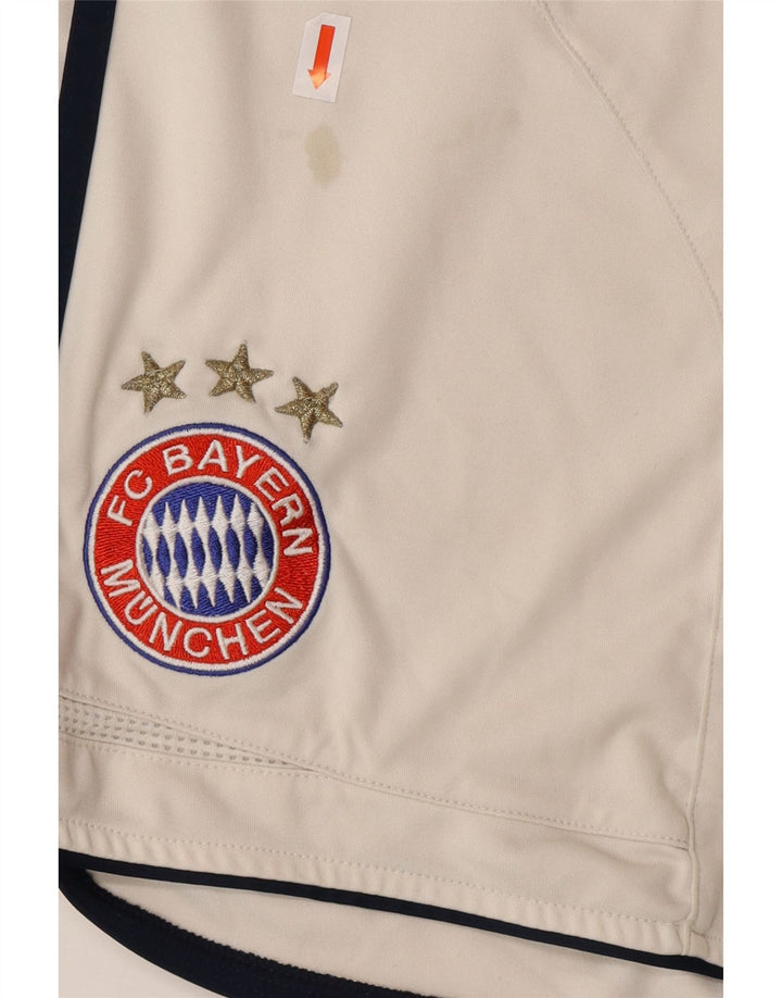 Pantaloncini sportivi ADIDAS da uomo FC Bayern Munchen UK 42 Large White Colourblock
