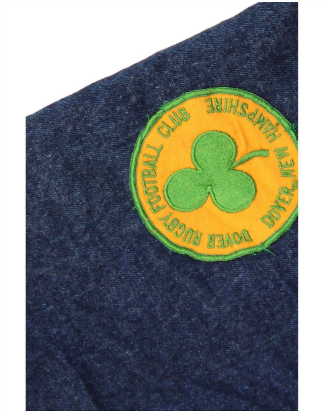 Giacca in denim da uomo Dover Sherpa VINTAGE UK 40 grande blu