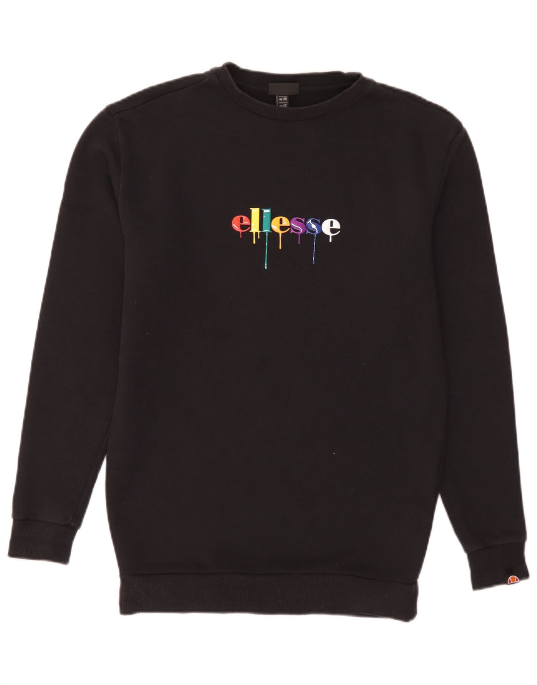 Felpa grafica da uomo Ellesse maglione XS cotone nero