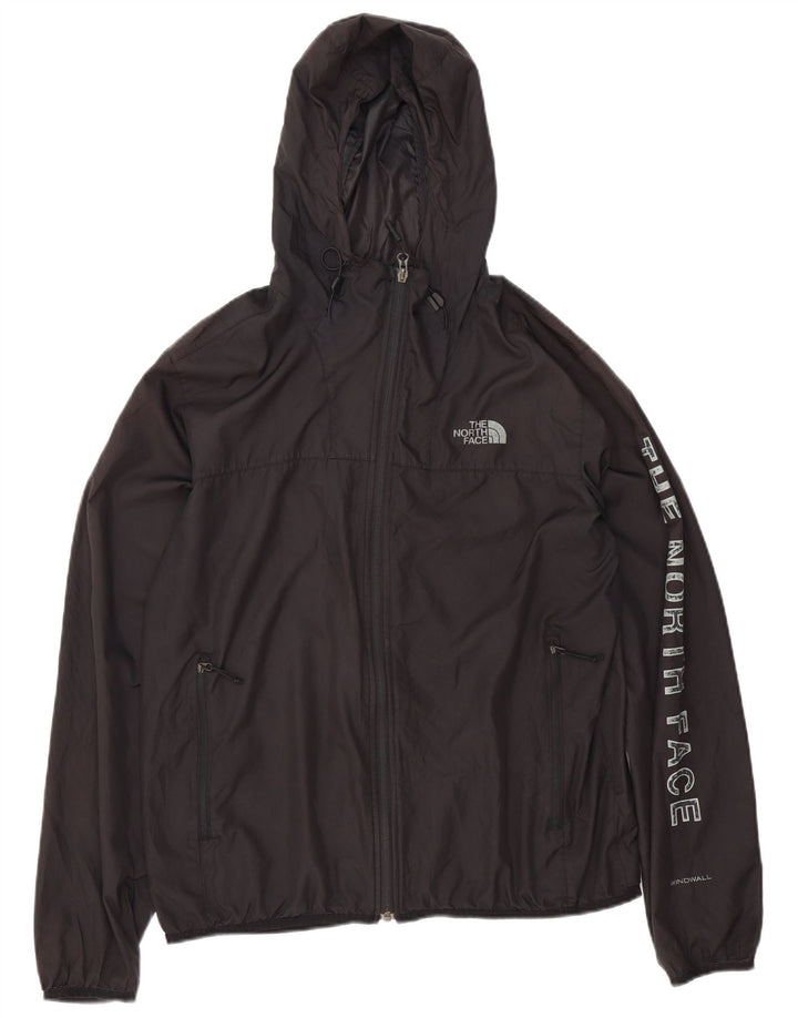 Giacca antipioggia da uomo con cappuccio grafico The North Face UK 38 poliestere nero medio
