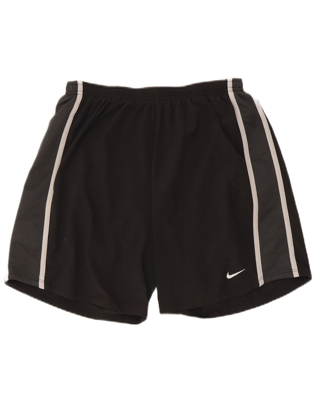 Pantaloncini sportivi Nike Dri Fit da uomo, poliestere medio nero