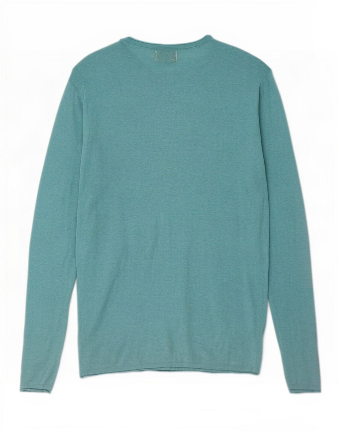 Top Zara da uomo a maniche lunghe XL turchese