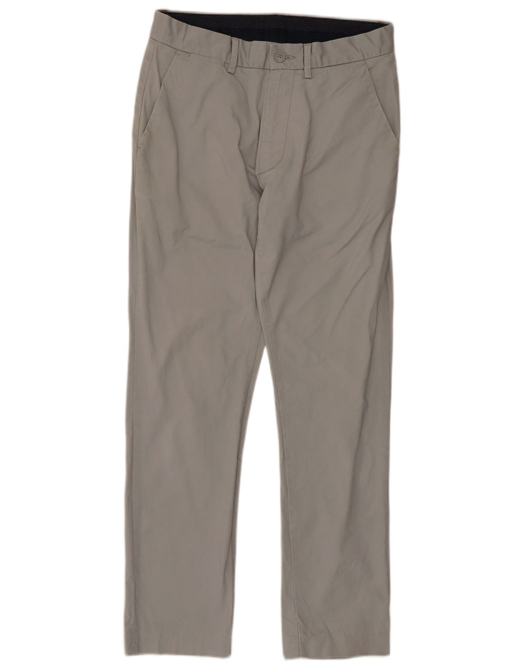 Pantaloni chino slim da uomo Marks & Spencer W30 L29 cotone grigio