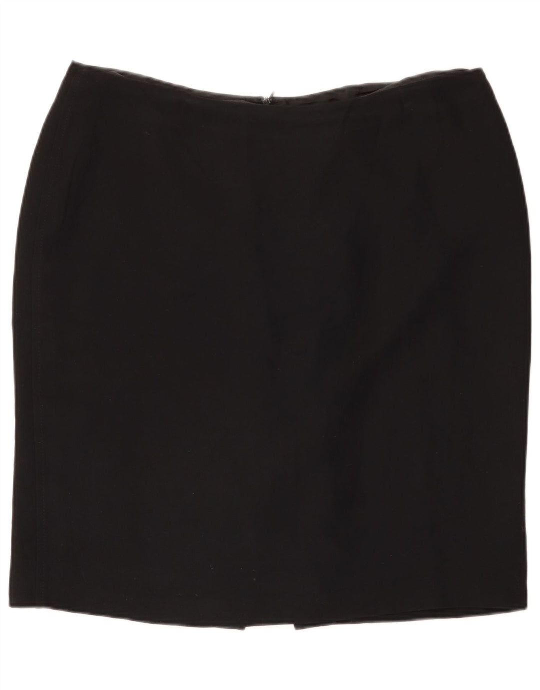 Mini gonna a tubino da donna Marks & Spencer UK 20 2XL W40 Poliestere nero